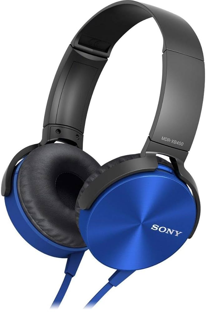 Sony Extra Bass MDR-XB450AP On-Ear Wired Headphones with Mic